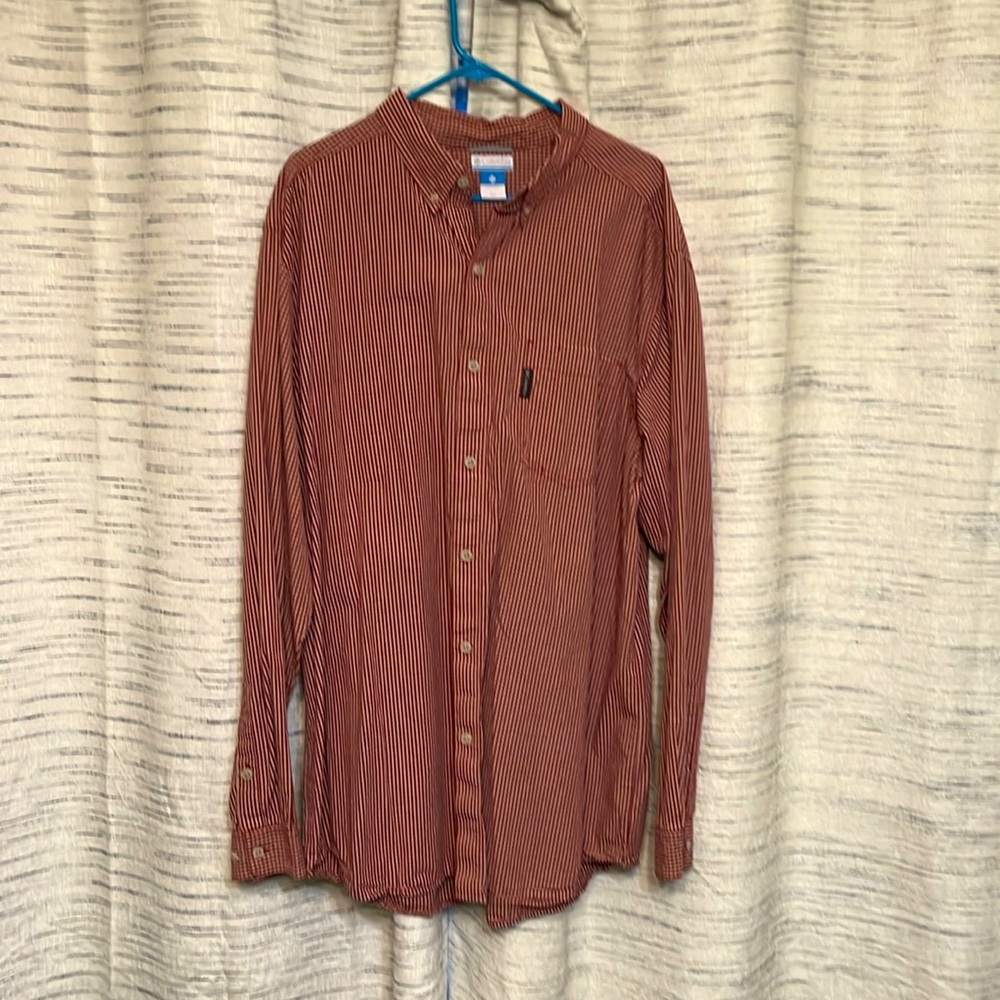 Columbia casual dress shirts are versatile and can be worn in various settings
